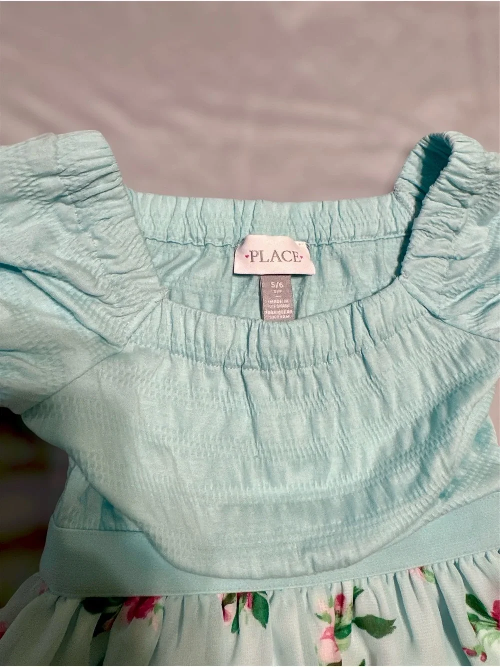 The Childrens Place mint bodice
